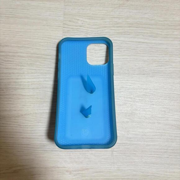 Loopy Case iPhone 12 Pro Pastel Aqua Pink 6.1” Screen for Right Handed - Picture 2 of 2